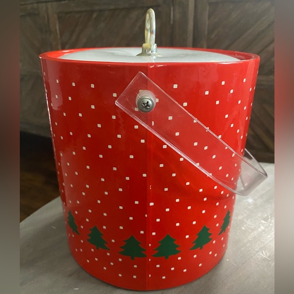 *Rare* Waechtersbach Germany Holiday Christmas Tree Snowflake Ice Bucket 1980s - Picture 3 of 7